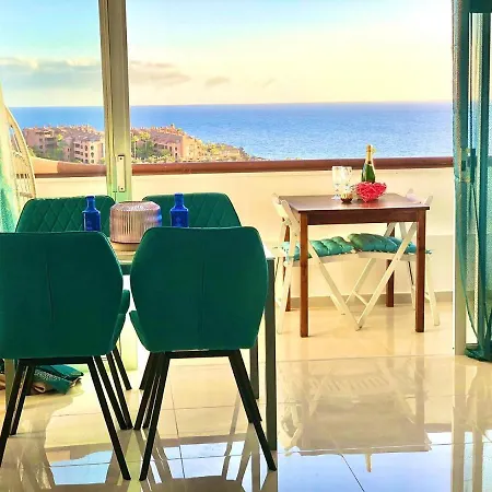 Ocean And Sun View In Mar Apartment Palm-mar